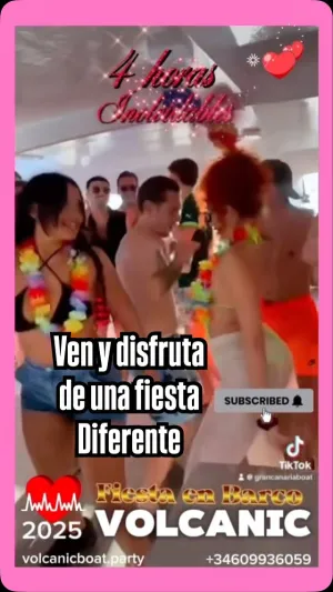 party boat gran canaria